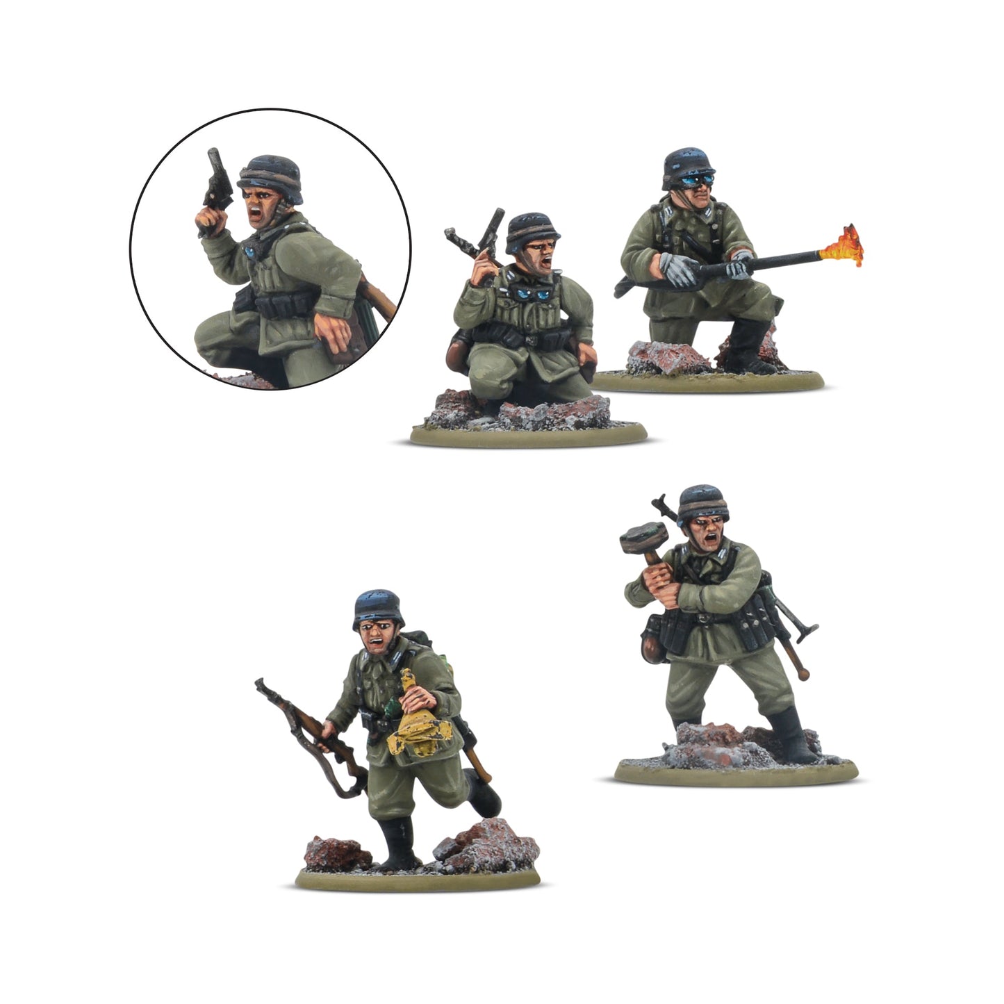 Bolt Action: German Veterans Infantry Platoon