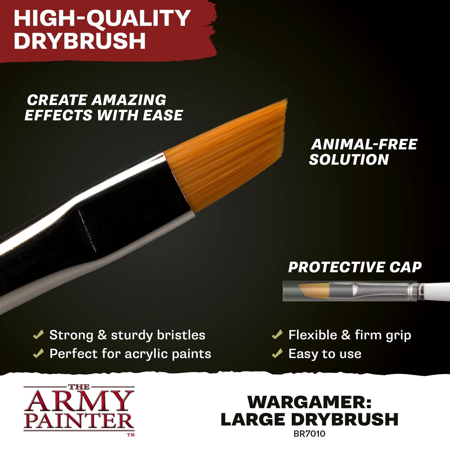 The Army Painter Wargamer - Large Drybrush BR7010