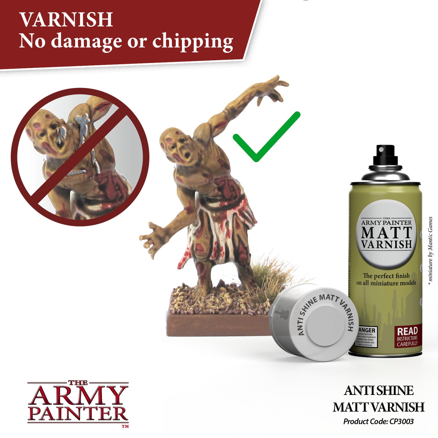 The Army Painter Anti Shine Matt Varnish CP3003