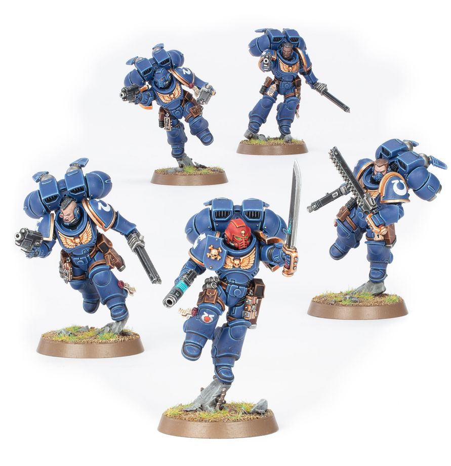 Warhammer 40k: Space Marines - Intercessors With Jump Packs