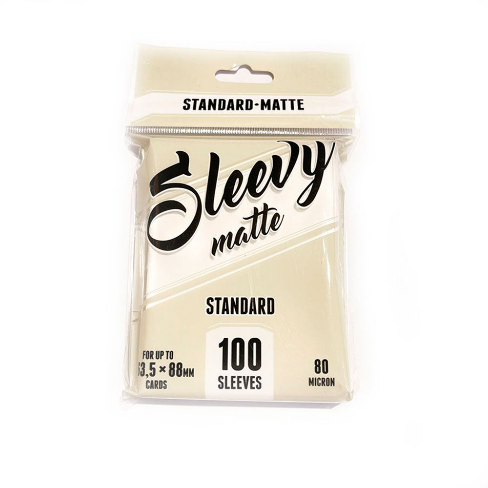 Sleevy STANDARD - matte (100 sleeves for 63,5x88 mm cards)