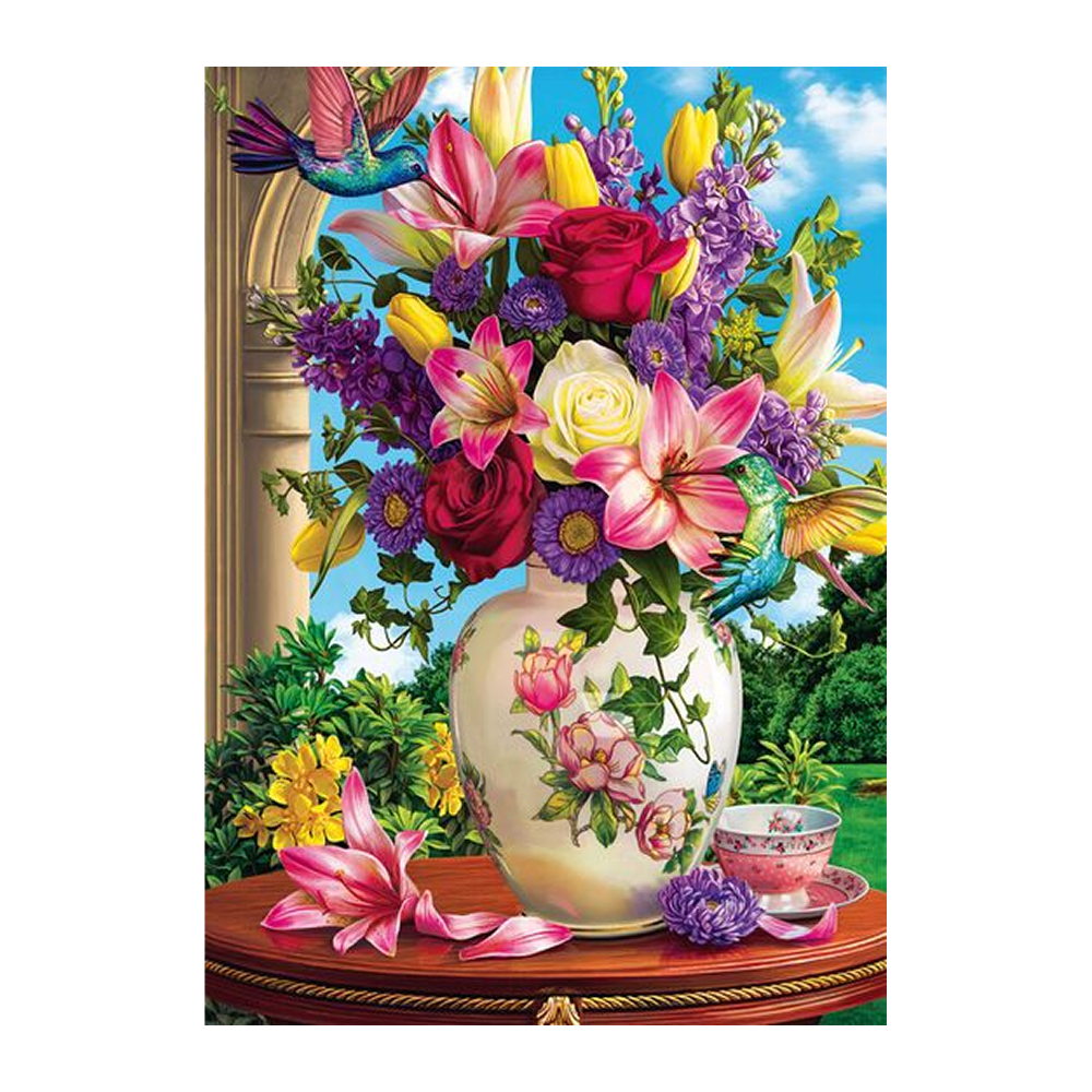 Flower bouquet (1000 Brikker)