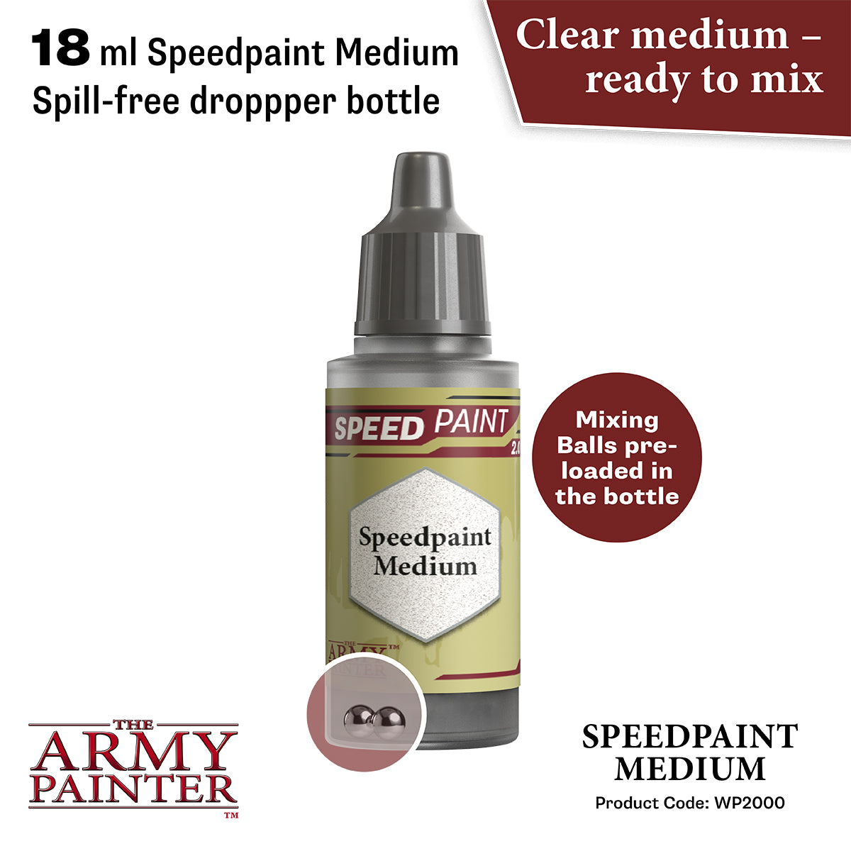 The Army Painter Speedpaint: Medium WP2000