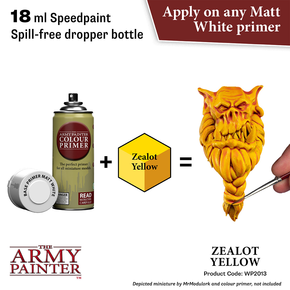 The Army Painter Speedpaint: Zealot Yellow WP2013