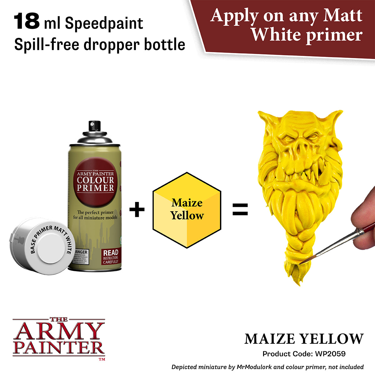 The Army Painter Speedpaint: Maize Yellow WP2059