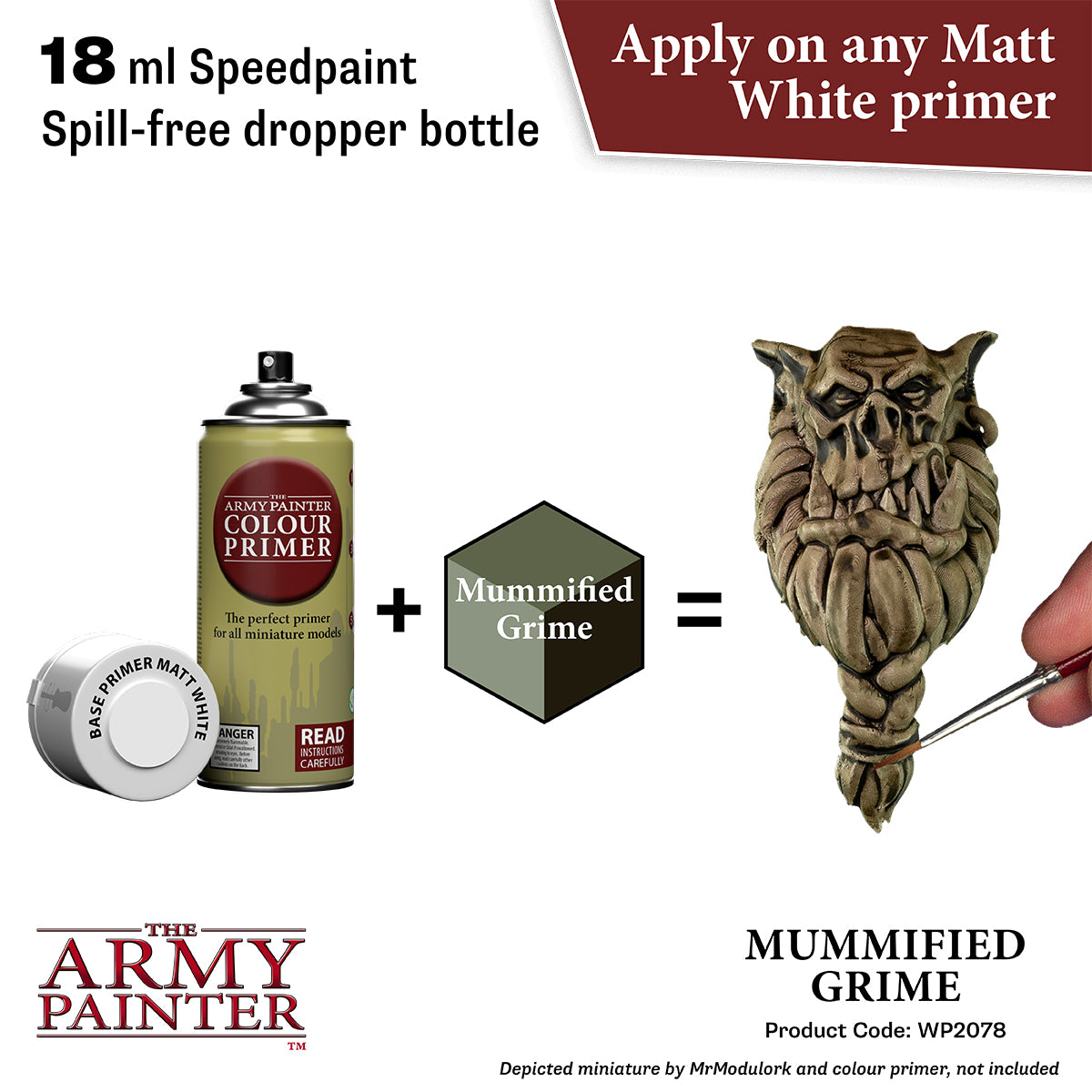 The Army Painter Speedpaint: Mummified Grime WP2078