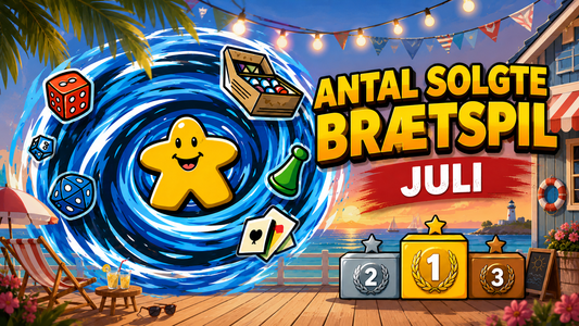 Bedst sælgende brætspil i juli