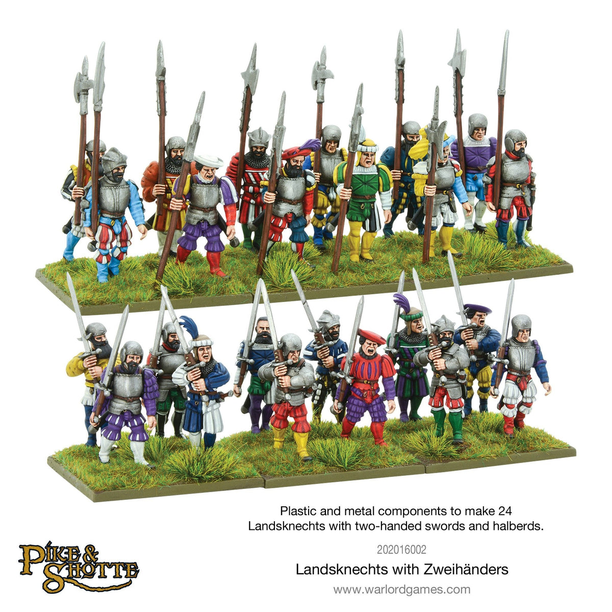 Pike & Shotte Landsknechts with Zweihanders