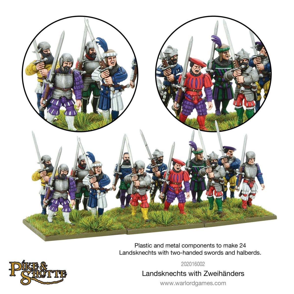 Pike & Shotte Landsknechts with Zweihanders