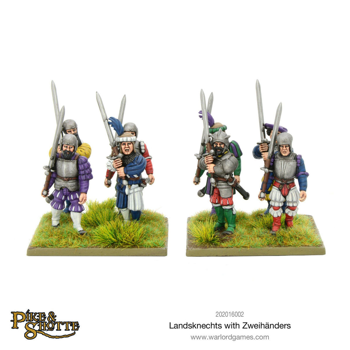 Pike & Shotte Landsknechts with Zweihanders