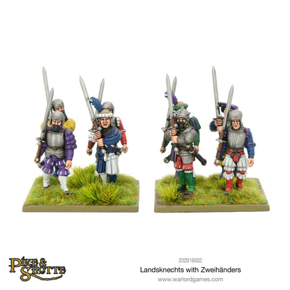 Pike & Shotte Landsknechts with Zweihanders