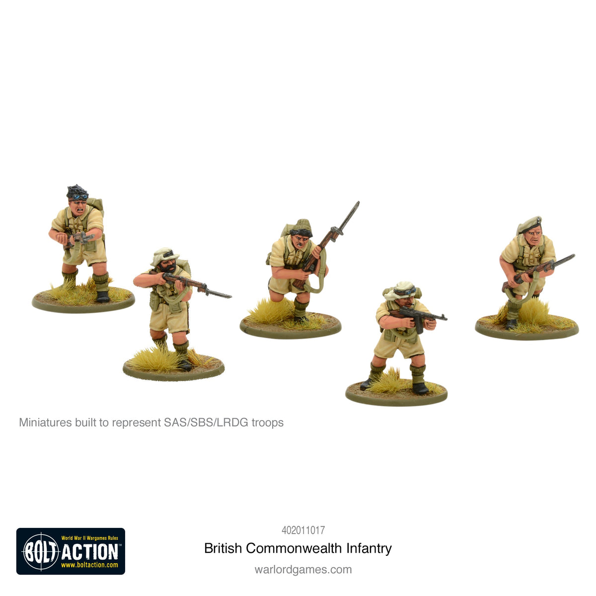 Bolt Action: British Commonwealth Infantry