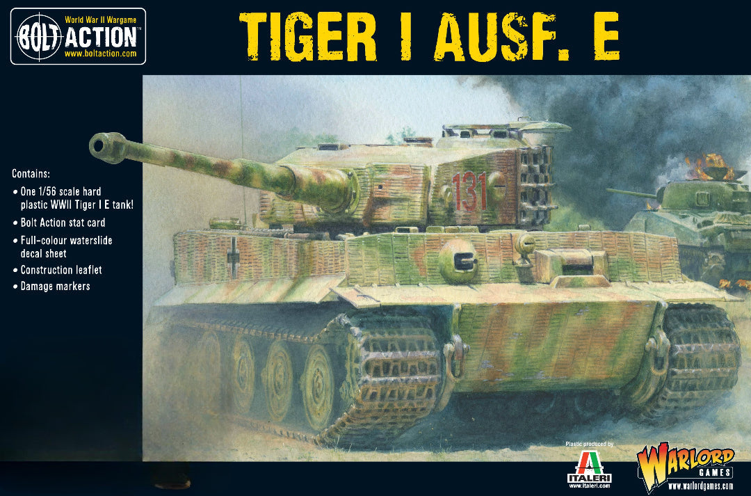 Bolt Action: Tiger I Ausf. E heavy tank