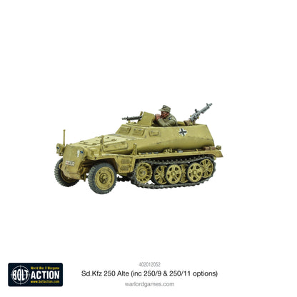 Bolt Action: Sd.Kfz 250 Alte (inc 250/9 & 250/11 Options)