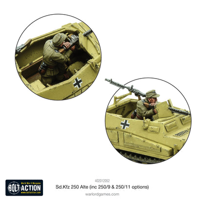 Bolt Action: Sd.Kfz 250 Alte (inc 250/9 & 250/11 Options)