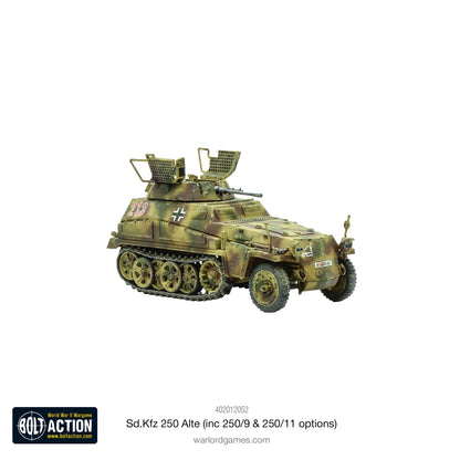 Bolt Action: Sd.Kfz 250 Alte (inc 250/9 & 250/11 Options)