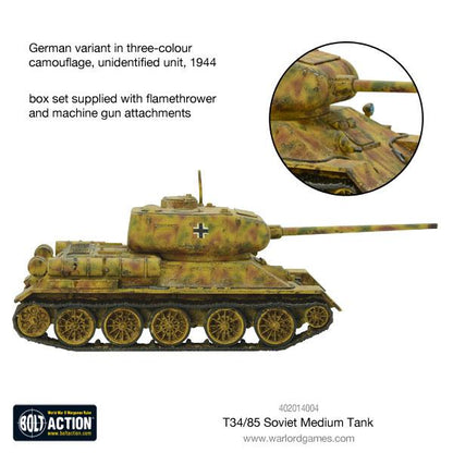Bolt Action: T34/85 Medium Tank