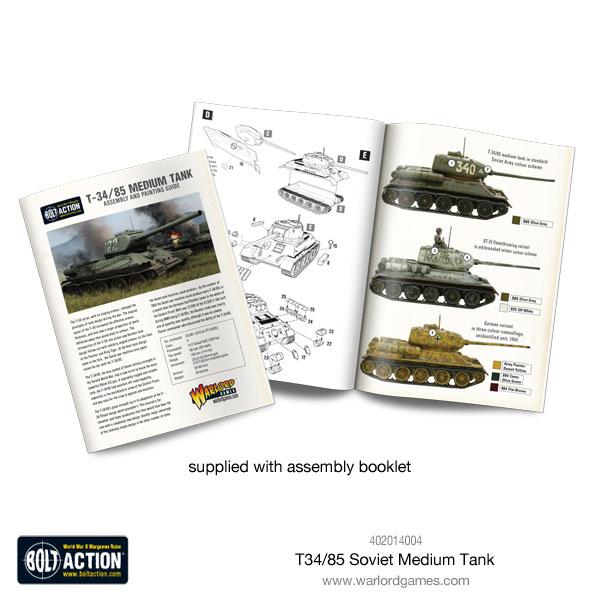 Bolt Action: T34/85 Medium Tank
