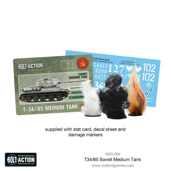 Bolt Action: T34/85 Medium Tank