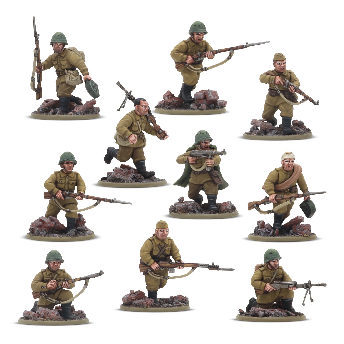 Bolt Action: Soviet Army Infantry platoon