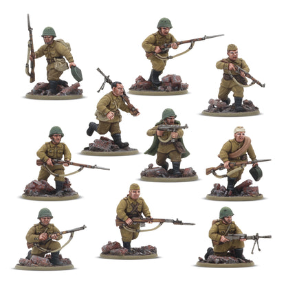 Bolt Action: Soviet Army Infantry platoon