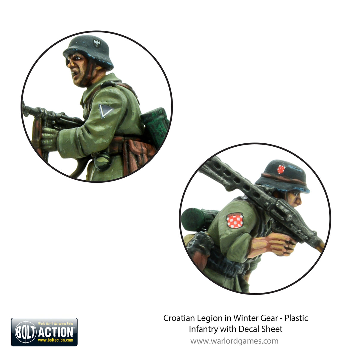 Bolt Action: German Infantry (Winter) Platoon