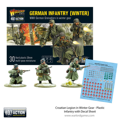 Bolt Action: German Infantry (Winter) Platoon