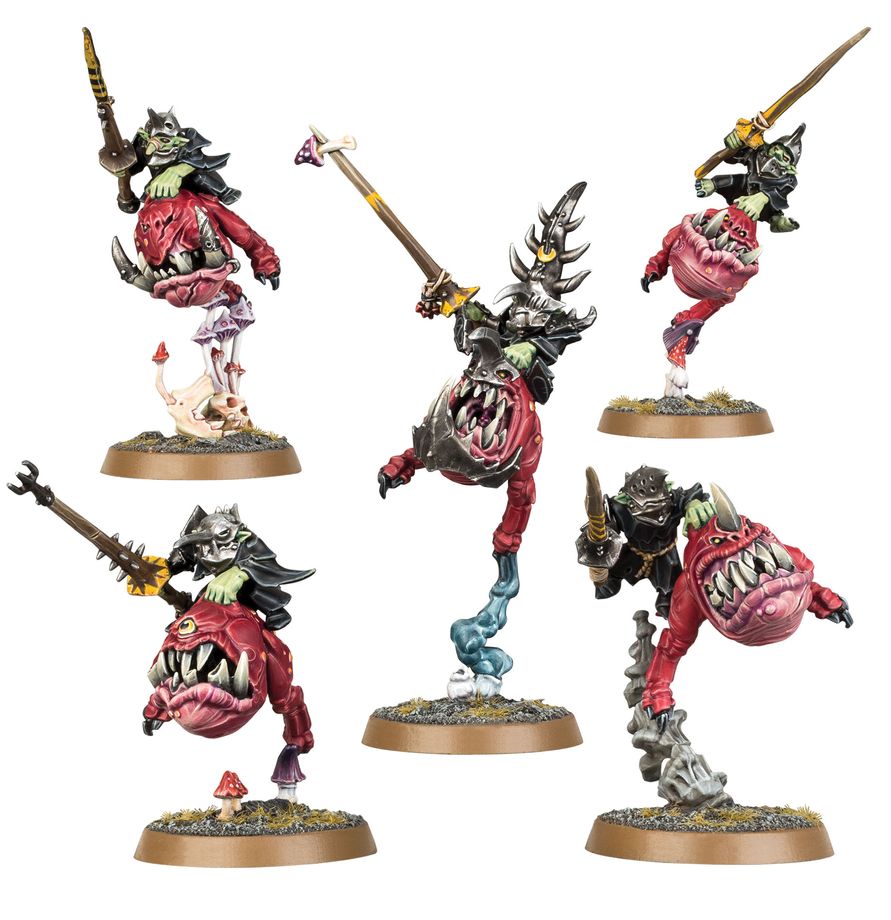 Warhammer Age of Sigmar: Gloomspite Gitz - Squig Hoppers