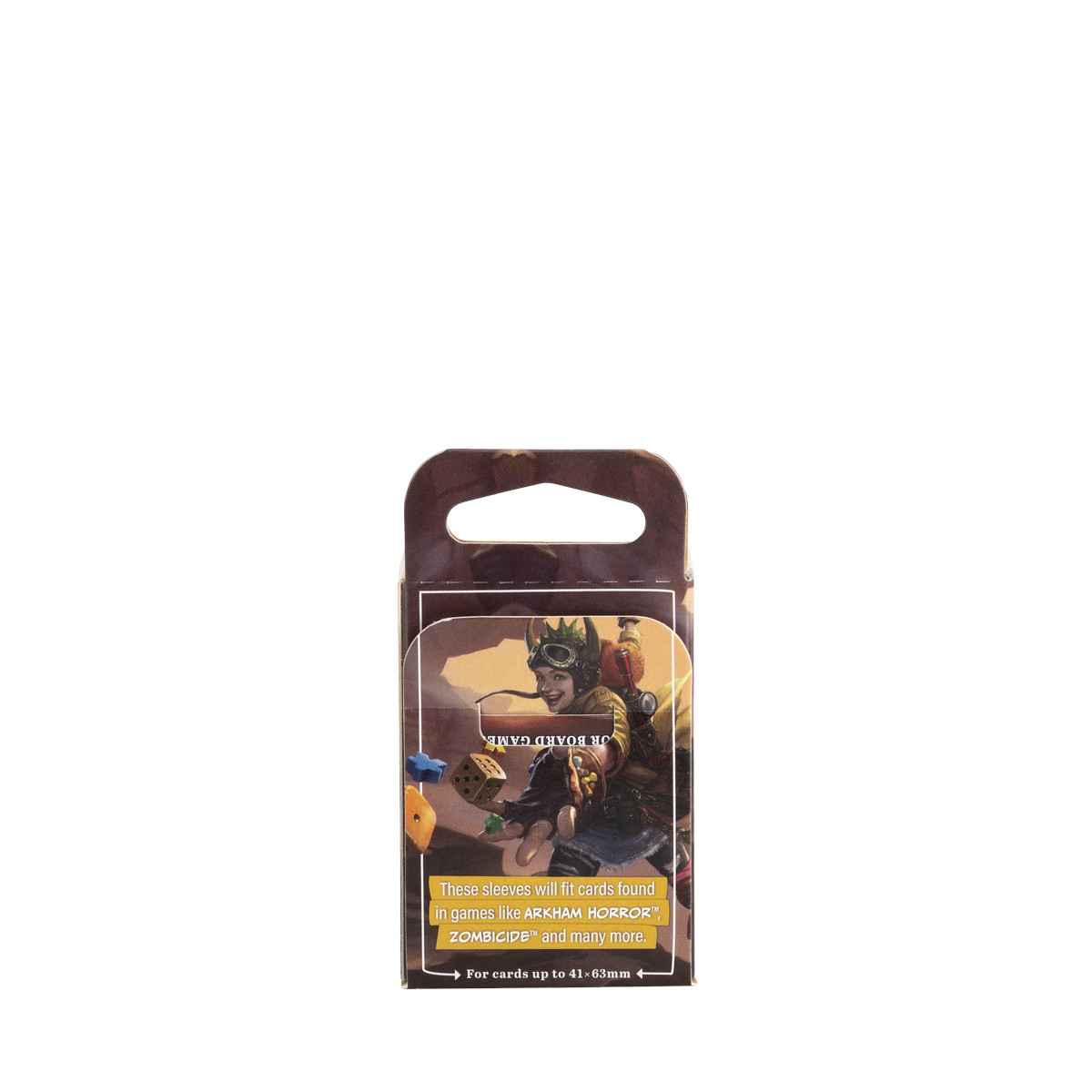 Dragon Shield: Board Game Sleeves Clear/NonGlare – American Mini (100)