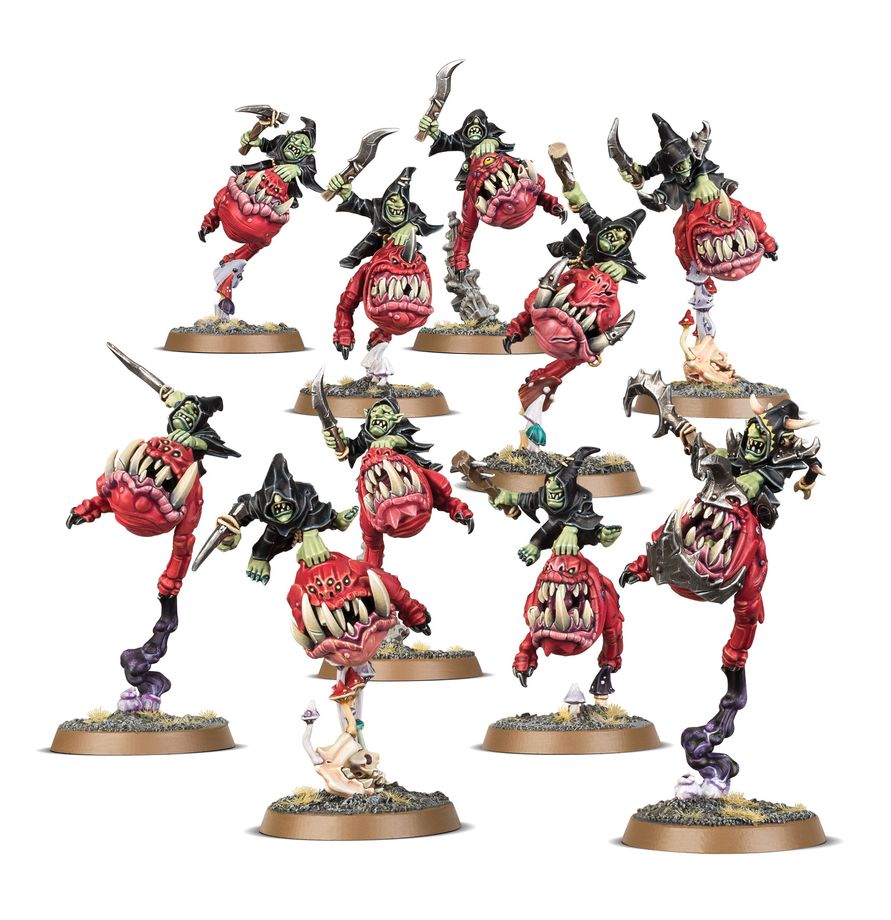 Warhammer Age of Sigmar: Gloomspite Gitz - Squig Hoppers