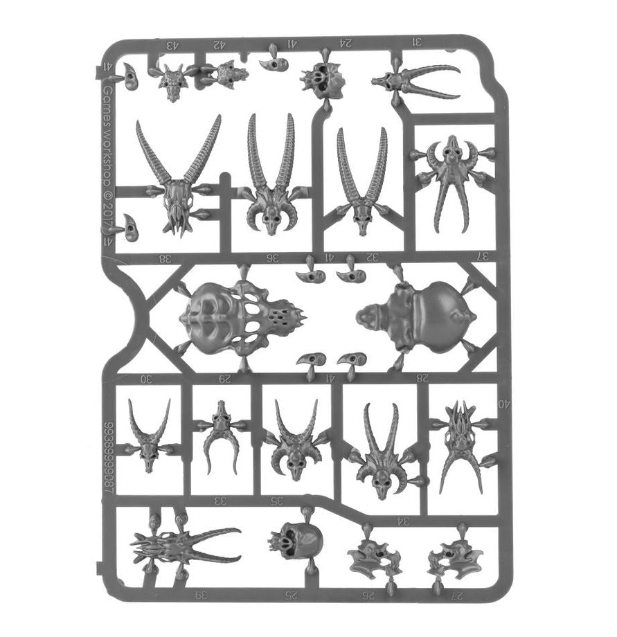 Warhammer Citadel Skulls
