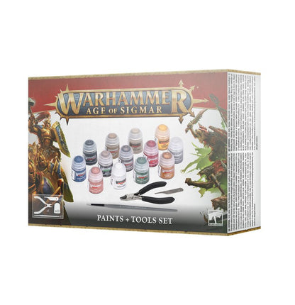 Warhammer Age of Sigmar: Paint + Tools