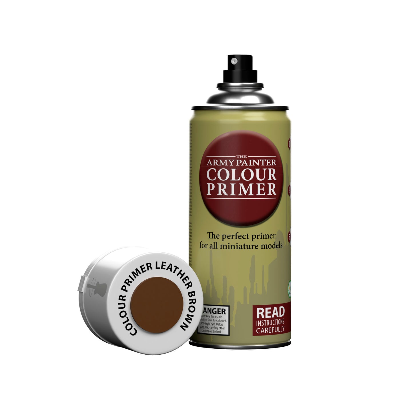 The Army Painter Colour Primer: Leather Brown CP3004
