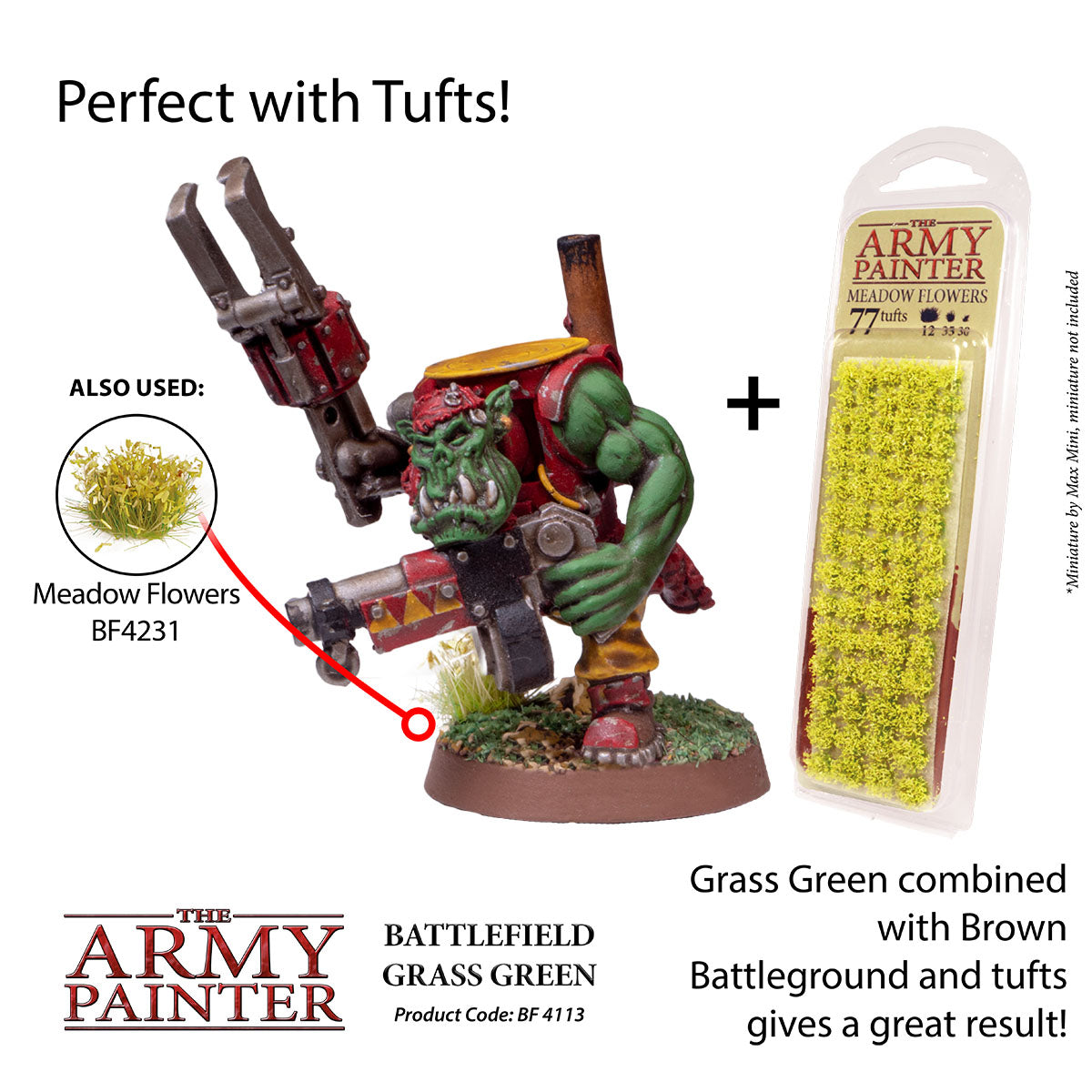 The Army Painter Battlefield Grass Green BF4113P