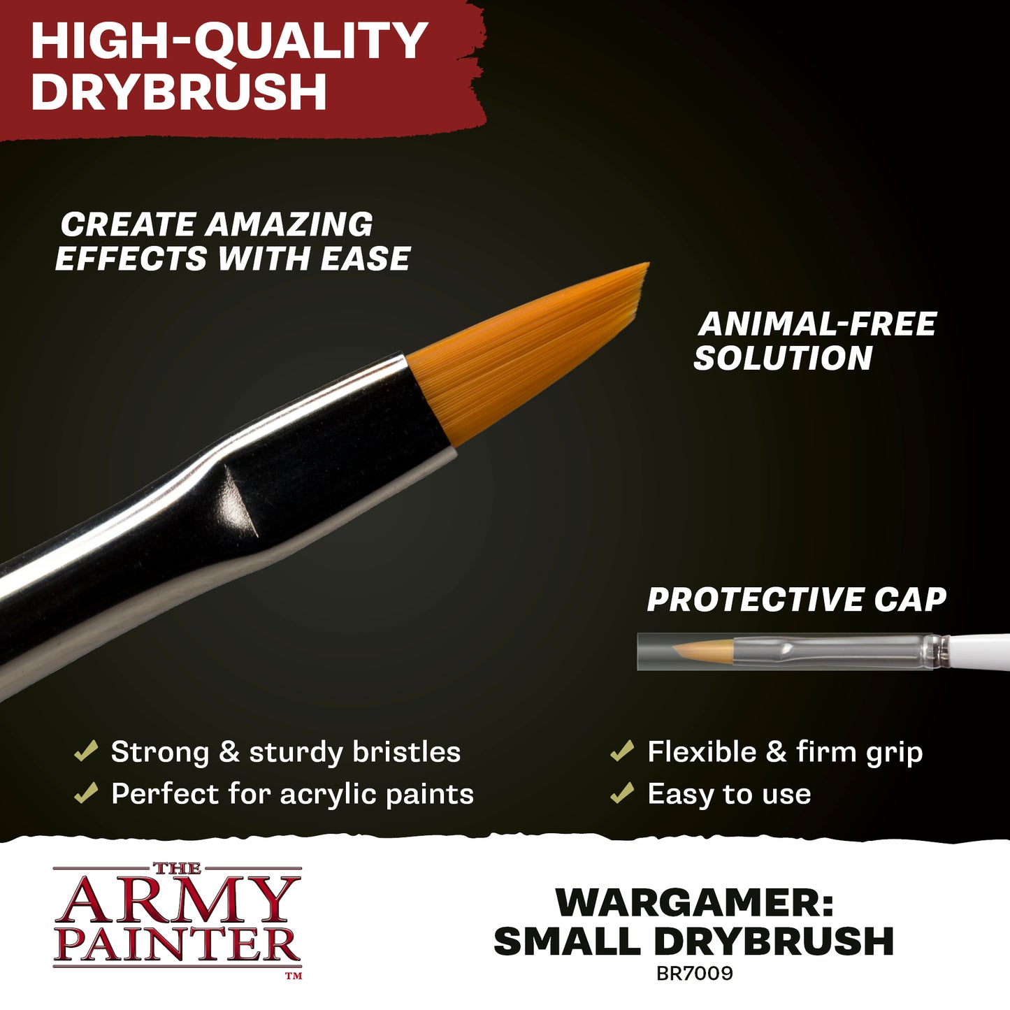 The Army Painter Wargamer - Small Drybrush BR7009