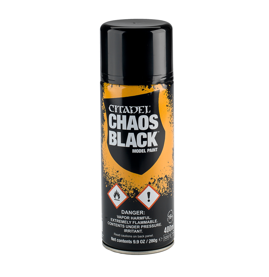 Citadel Colour Spray Chaos Black
