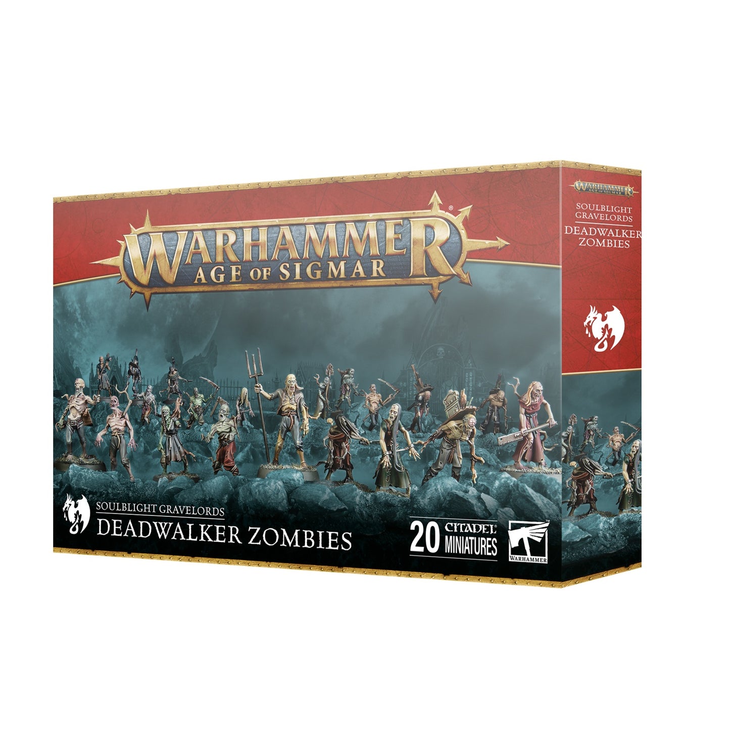 Warhammer Age of Sigmar: Soulblight Gravelords - Deadwalker Zombies