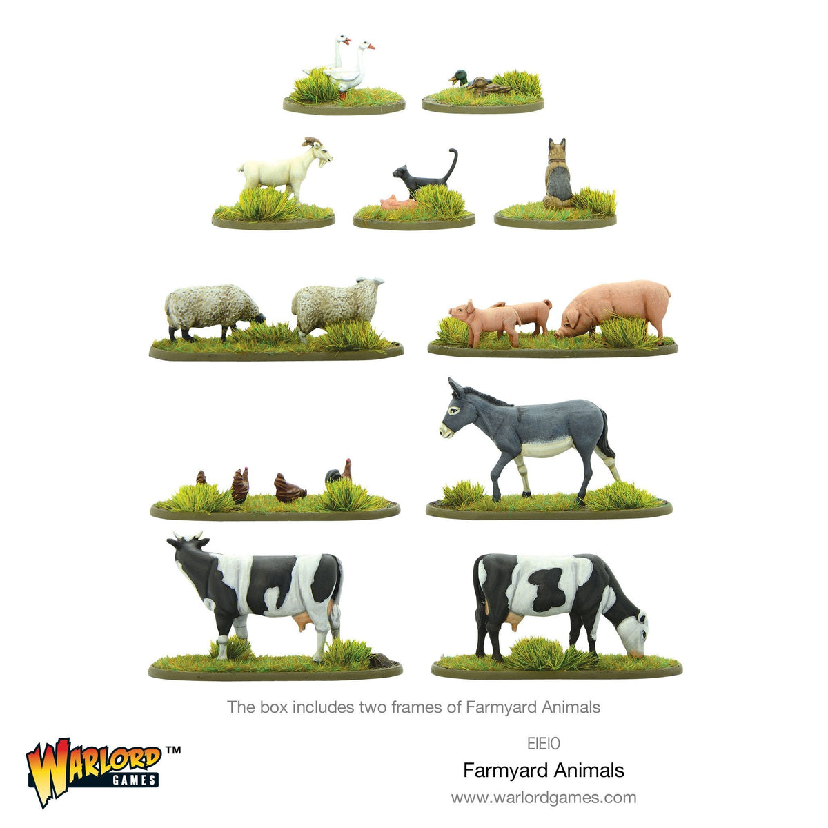 Warlord Games Farmyard Animals
