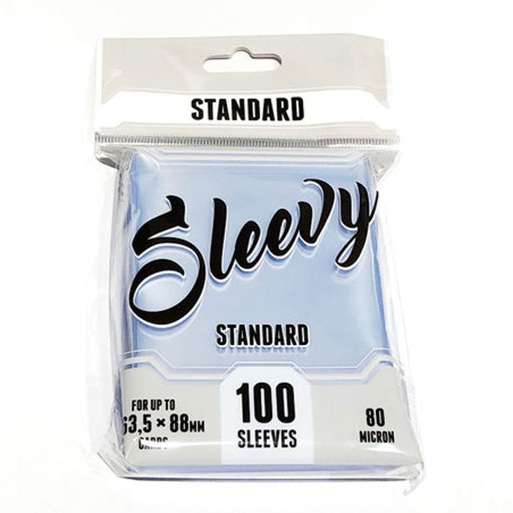 Sleevy STANDARD - Clear (100 sleeves for 63,5x88 mm cards)