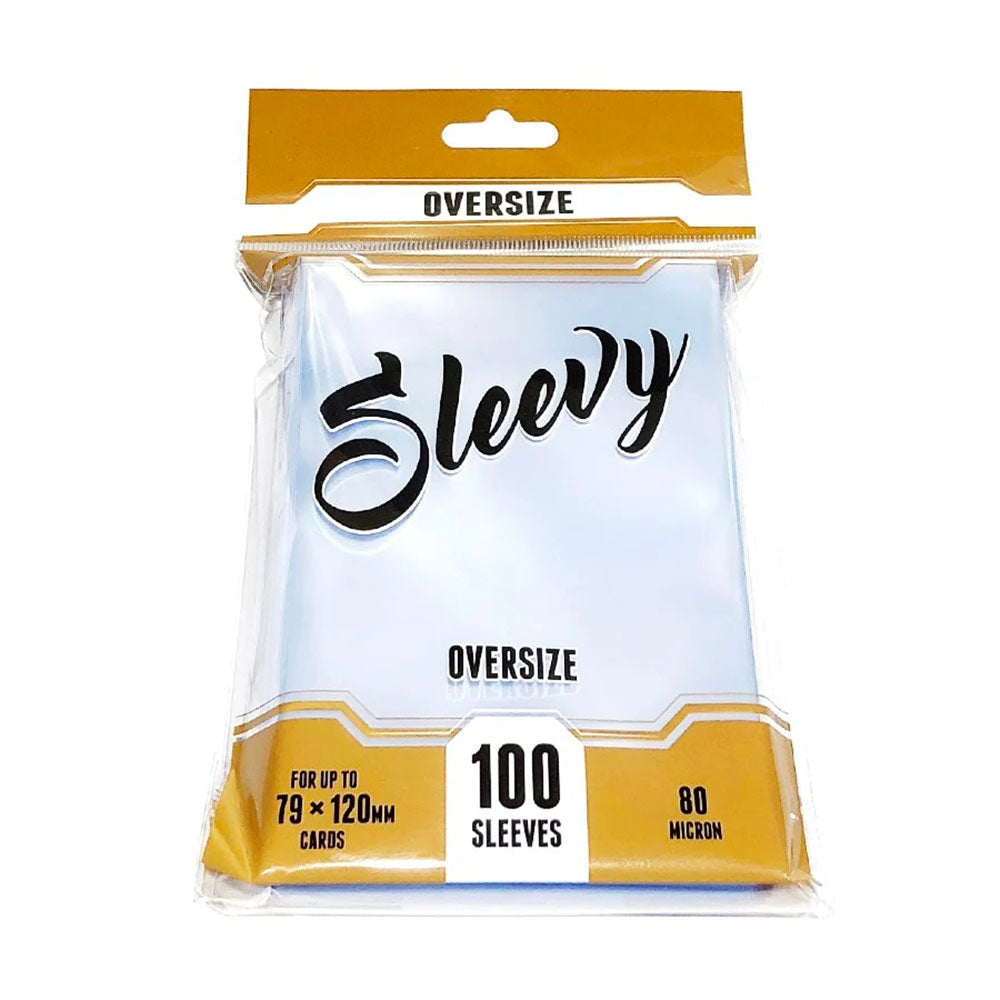 Sleevy OVERSIZE - Clear (100 sleeves for 79x120 mm cards)