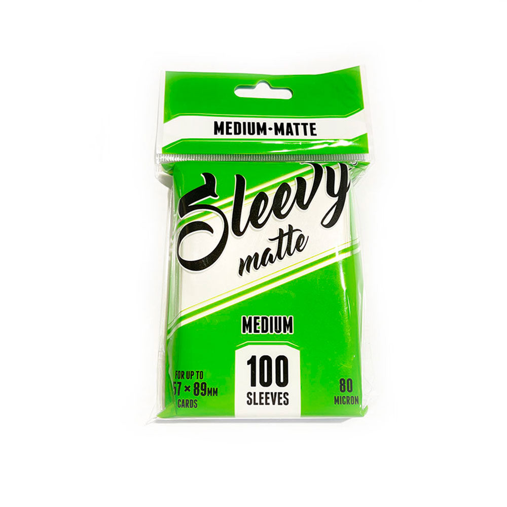Sleevy MEDIUM - matte (100 sleeves for 57x89 mm cards)