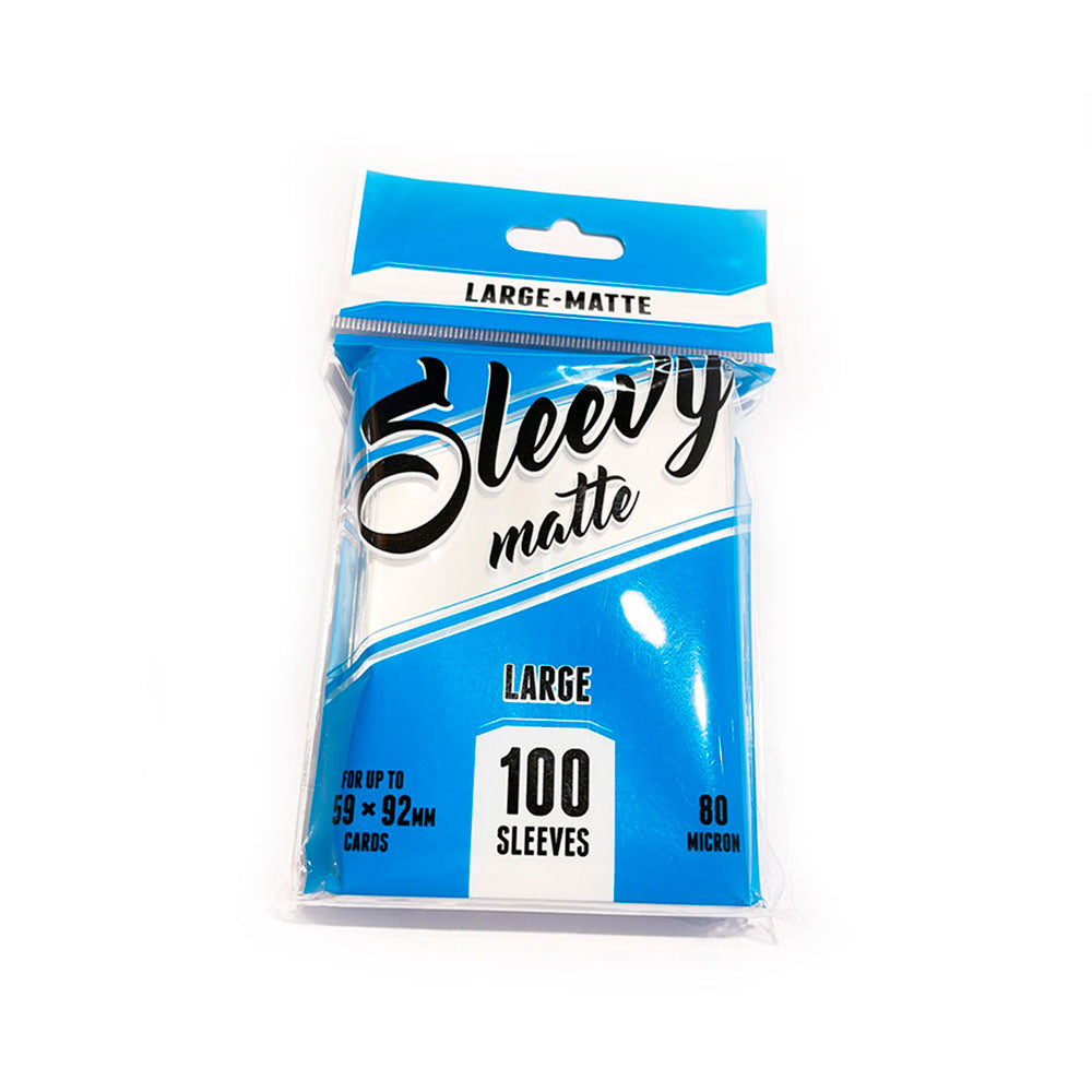 Sleevy LARGE - matte (100 sleeves for 59x92 mm cards)