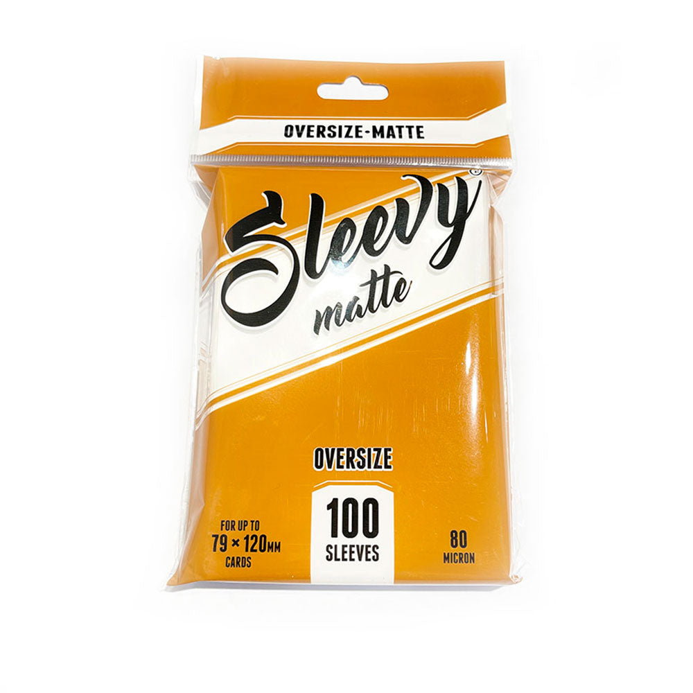 Sleevy OVERSIZE - matte (100 sleeves for 79x120 mm cards)