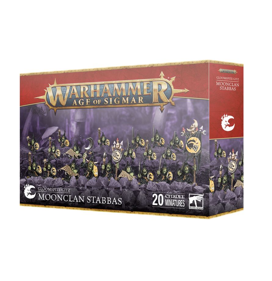 Warhammer Age of Sigmar: Gloomspite Gitz - Moonclan Stabbas