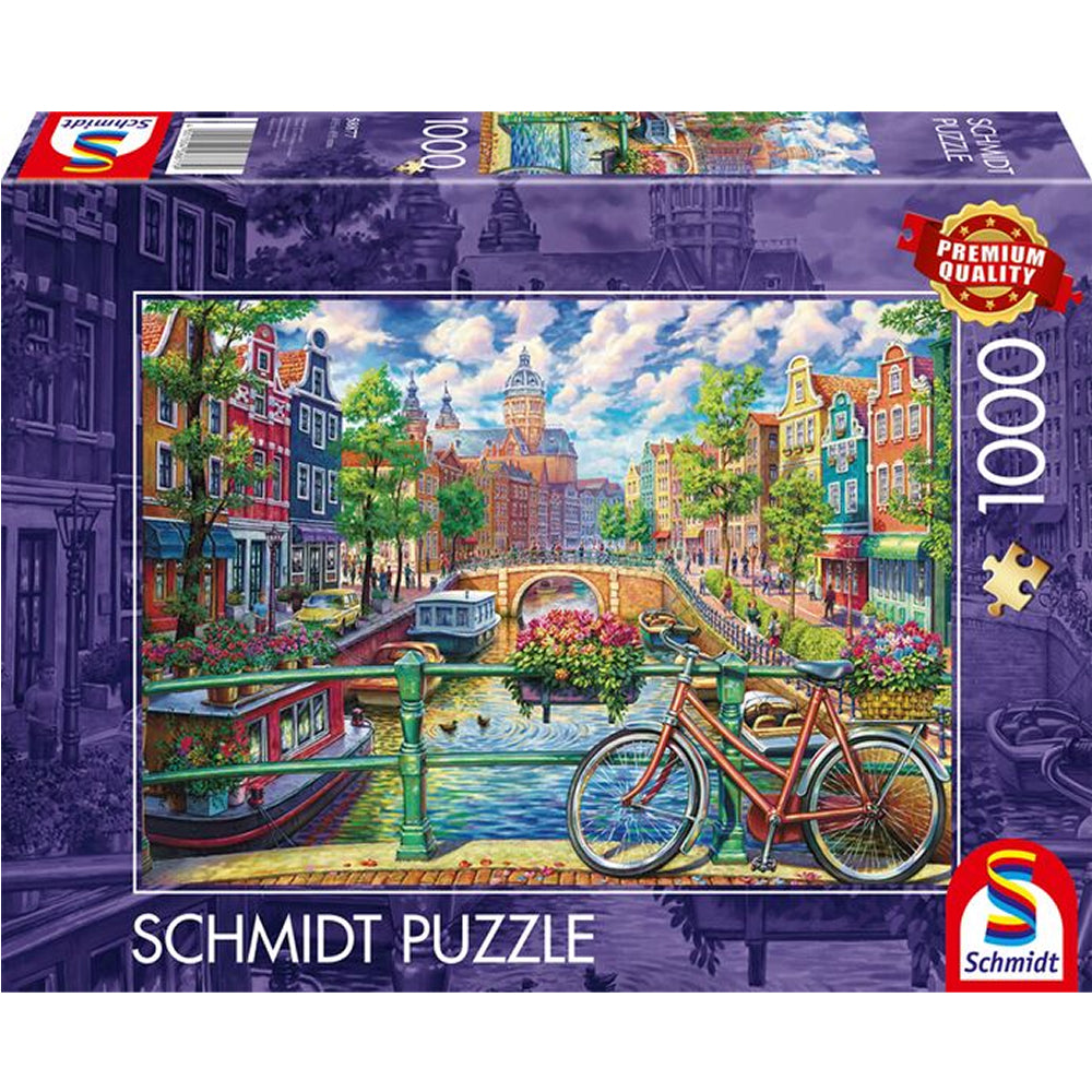 Amsterdam canal (1000 brikker)