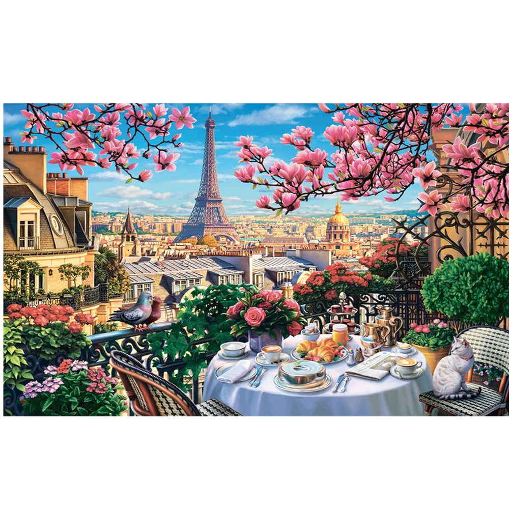 Breakfast in Paris (1000 brikker)