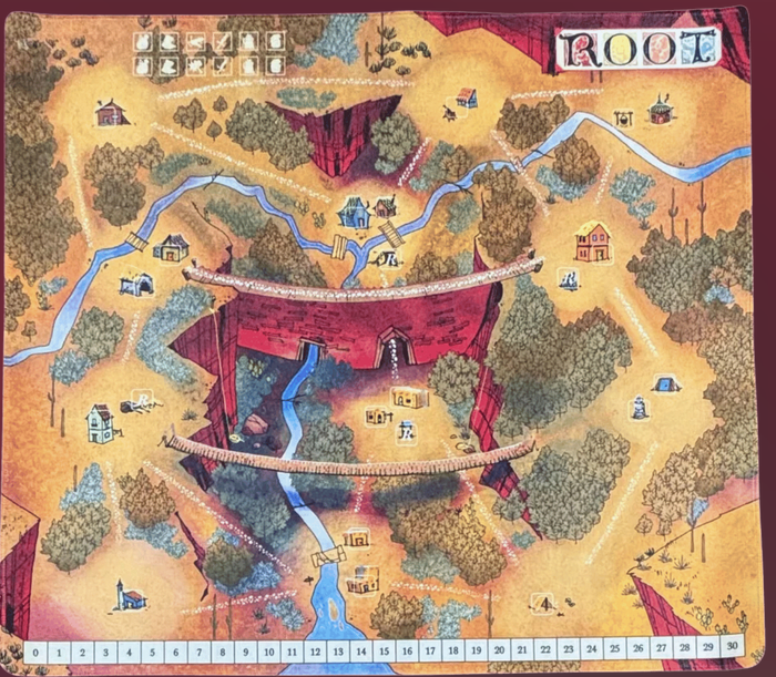 Root: Playmat Marsh/Gorge