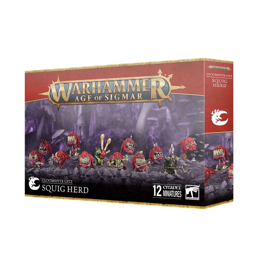 Warhammer Age of Sigmar: Gloomspite Gitz: Squig Herd