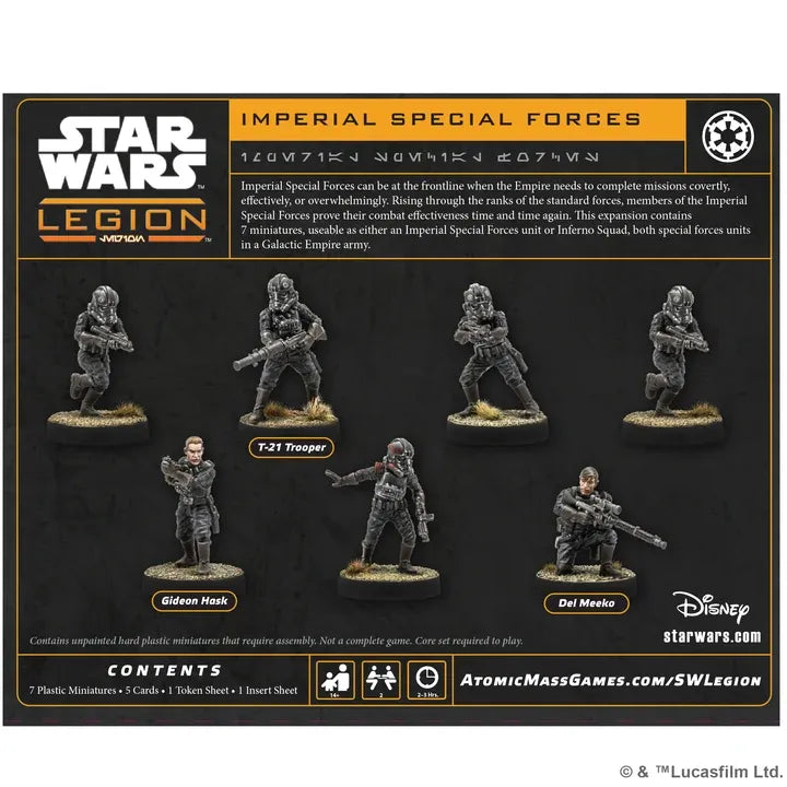Star Wars Legion Imperial Special Forces