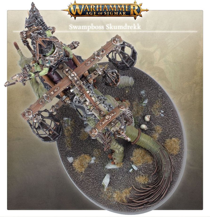 Warhammer Age of Sigmar: Orruk Warclans - Swampboss Skumdrekk